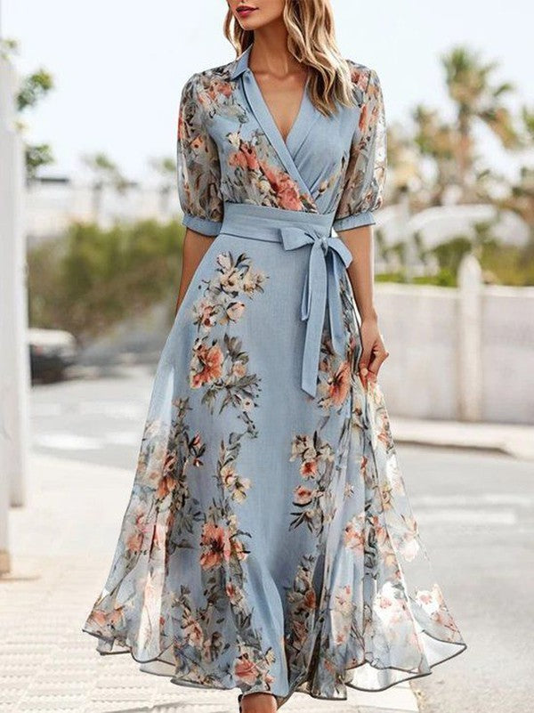 colette wrap midi dress Wild About You Emerald comfortable and classically chic collection-date-night collection-party-dresses Color:Dusty Purple Suede