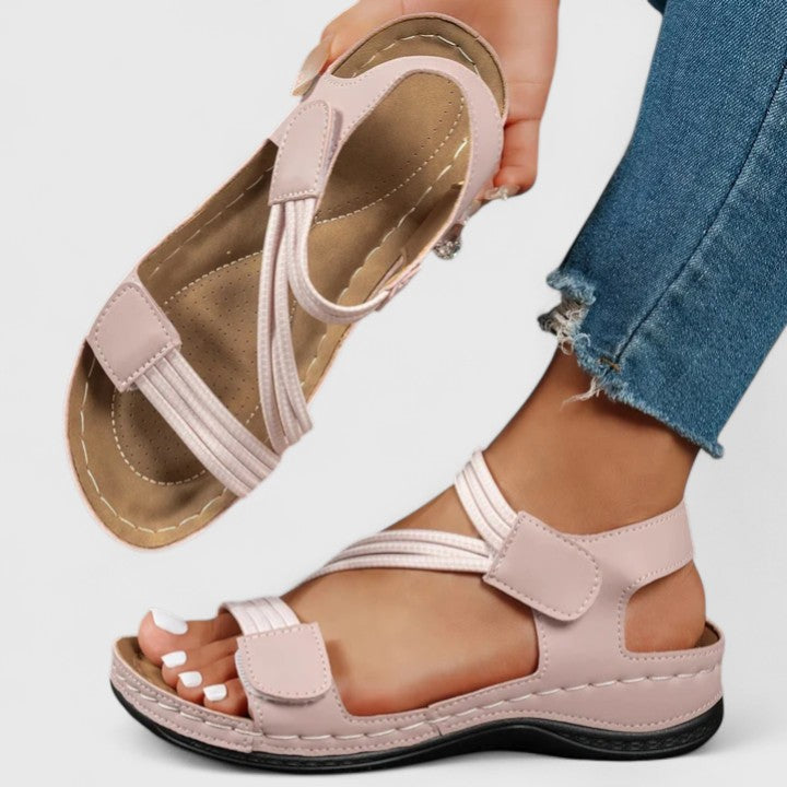 Sheena | Braided Comfort Strap Sandals