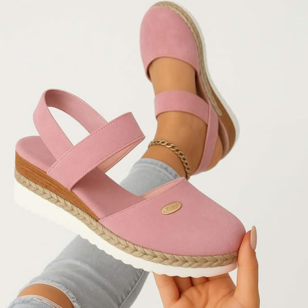 Felice | Casual Platform Slingback Sandals