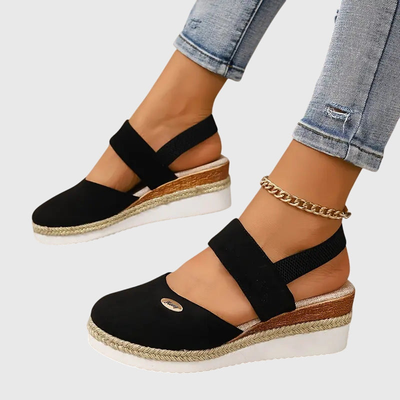 Felice | Casual Platform Slingback Sandals