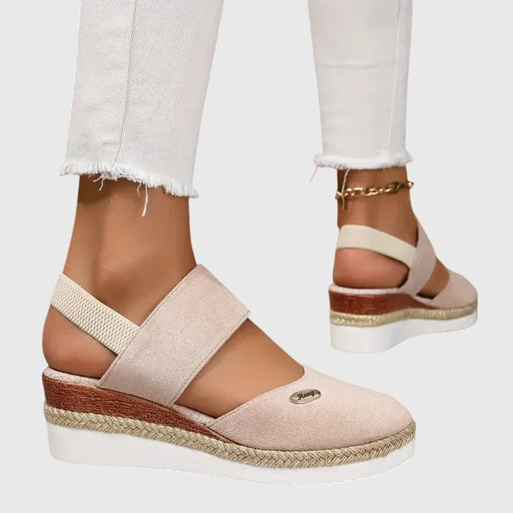 Felice | Casual Platform Slingback Sandals