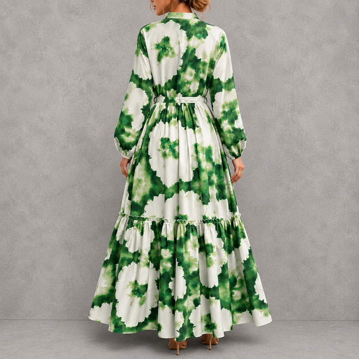 Seraphine™ | Botanical Print Maxi Dress