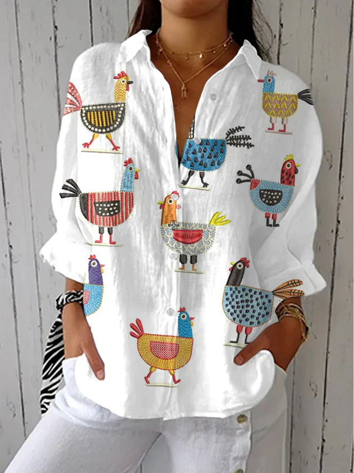 Fiona | Spring Garden Blouse