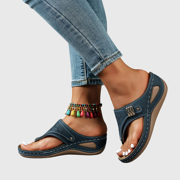 Olivia | Cutout Comfort Slide Sandals