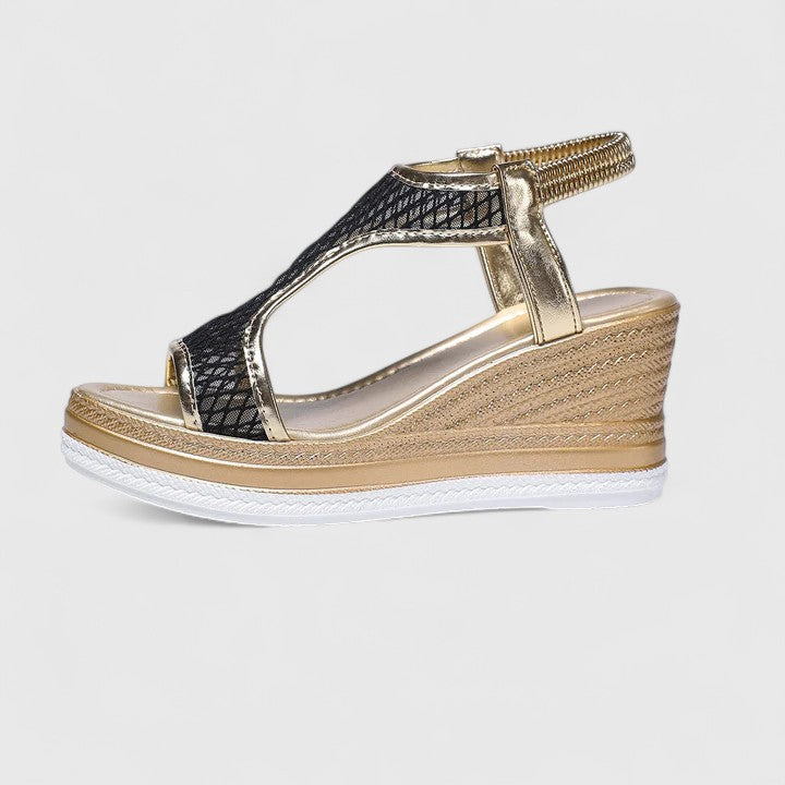 Calista | Mesh Platform Comfort Sandals