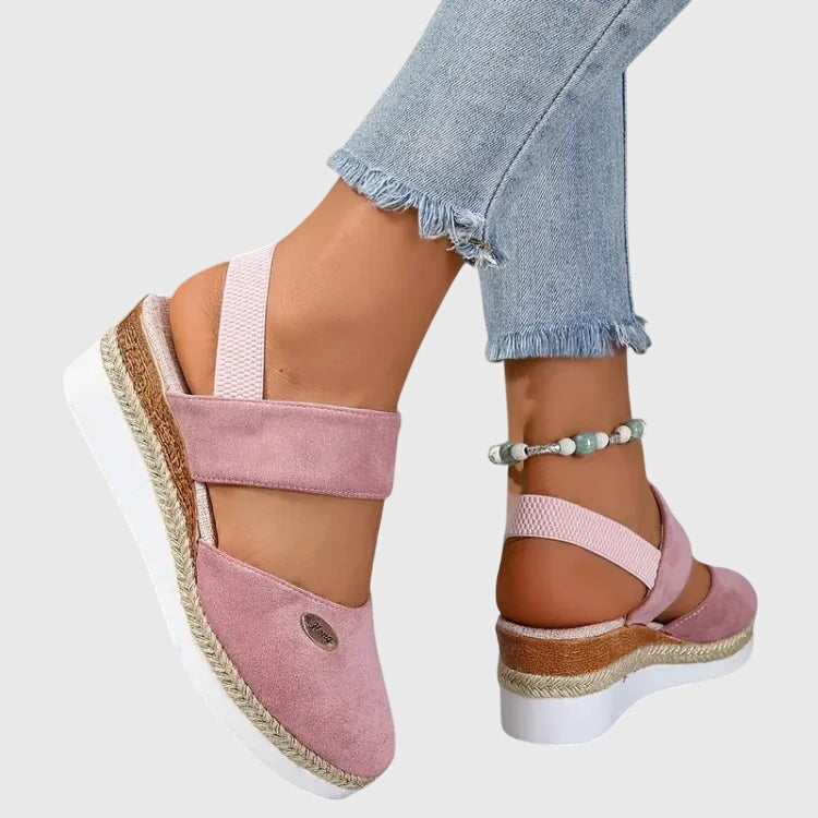 Felice | Casual Platform Slingback Sandals