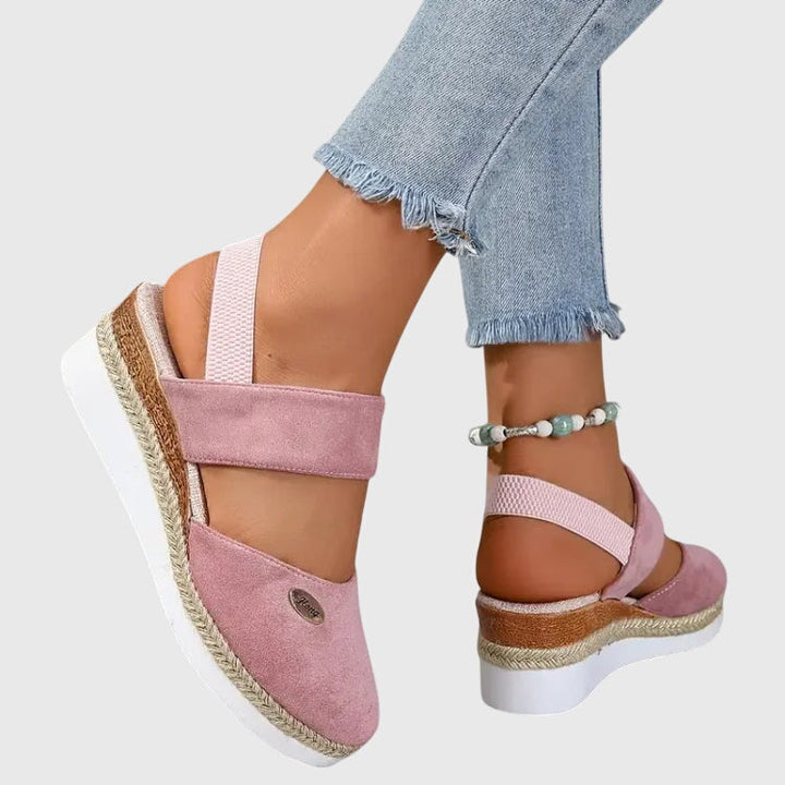 Felice | Casual Platform Slingback Sandals