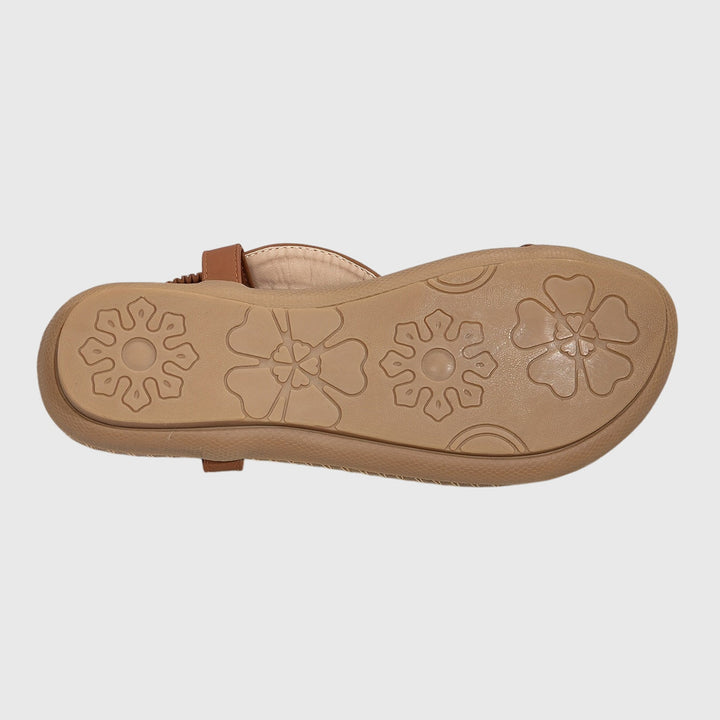 Winslet | Embellished Beaded T-Strap Sandals