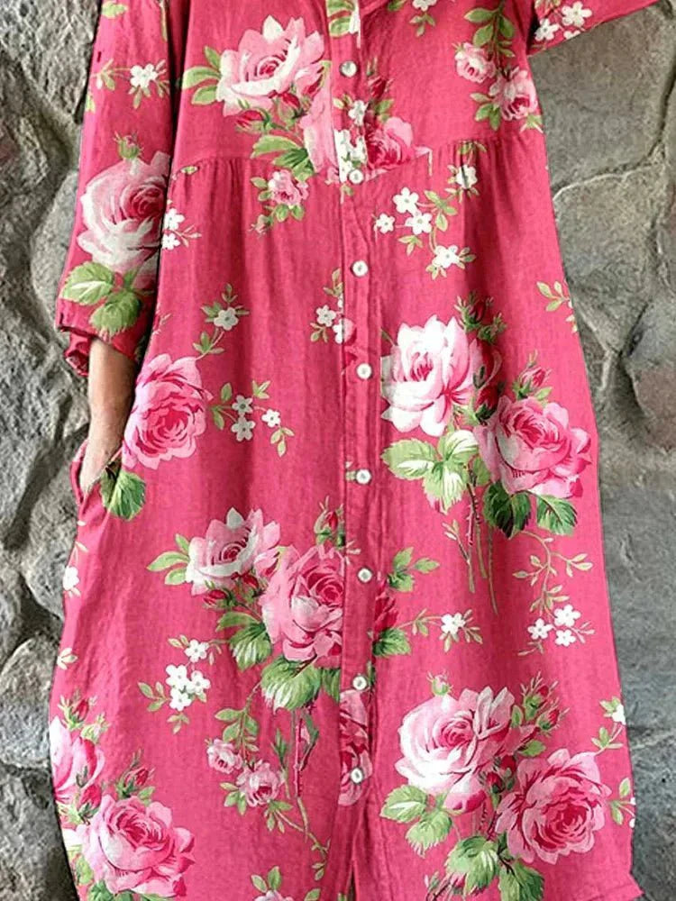 Maddie | Floral Artistry Dress