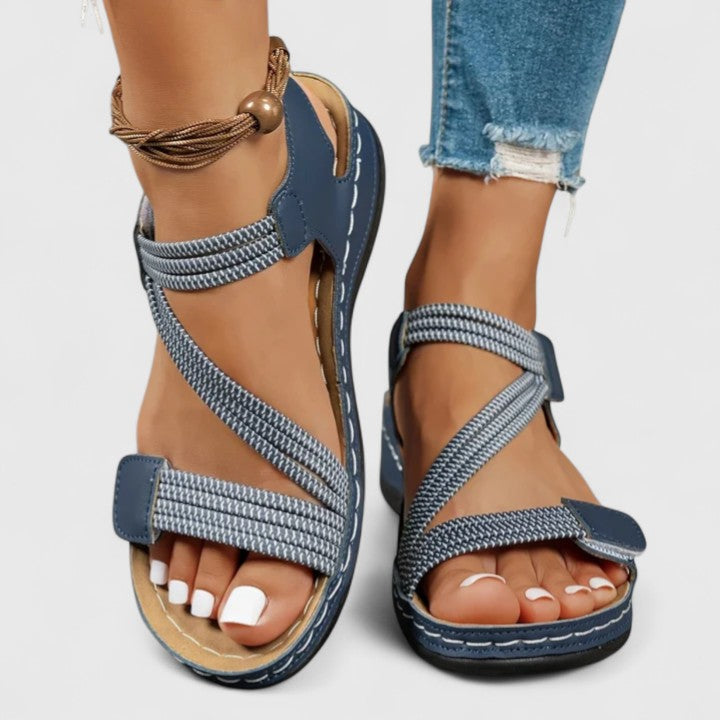 Sheena | Braided Comfort Strap Sandals
