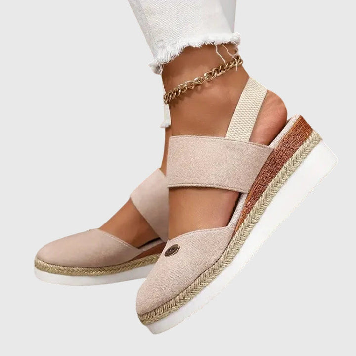 Felice | Casual Platform Slingback Sandals