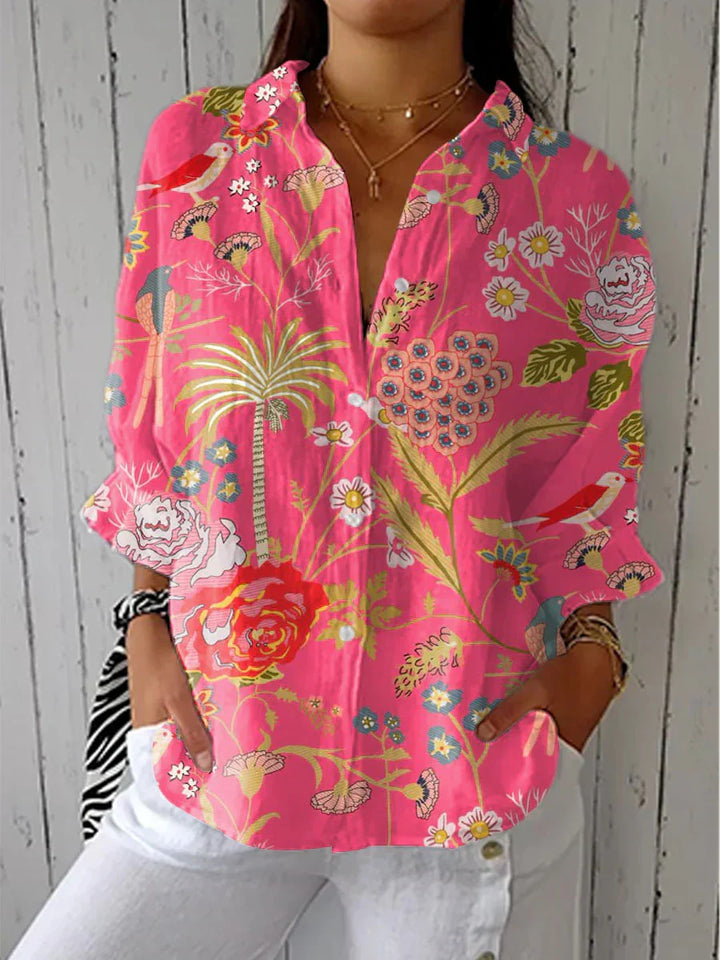 Fiona | Spring Garden Blouse