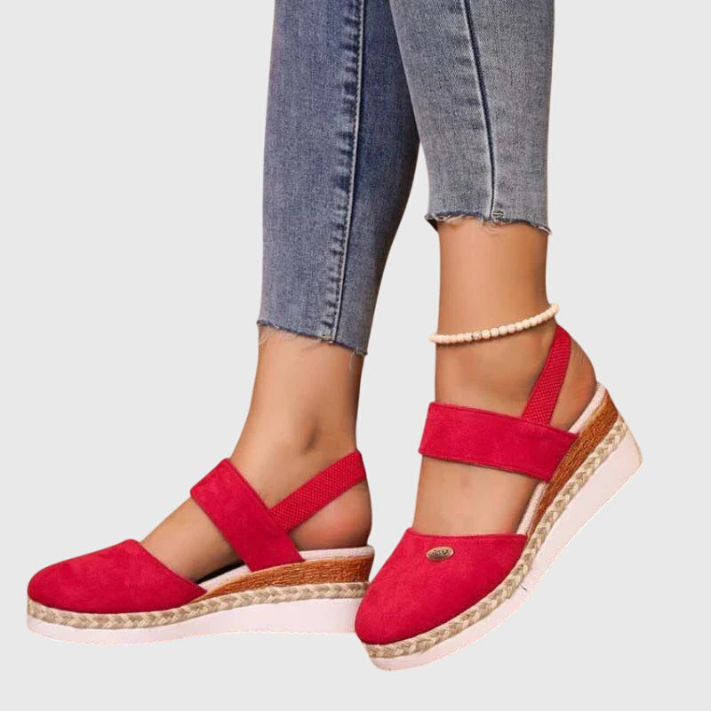 Felice | Casual Platform Slingback Sandals
