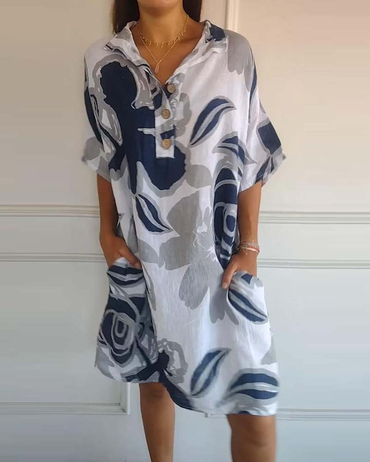 Bianca™ | Floral Shirt Dress