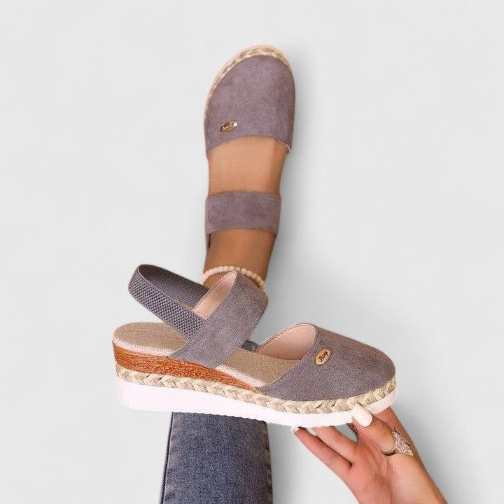 Eliza | Platform Slingback Comfort Sandals