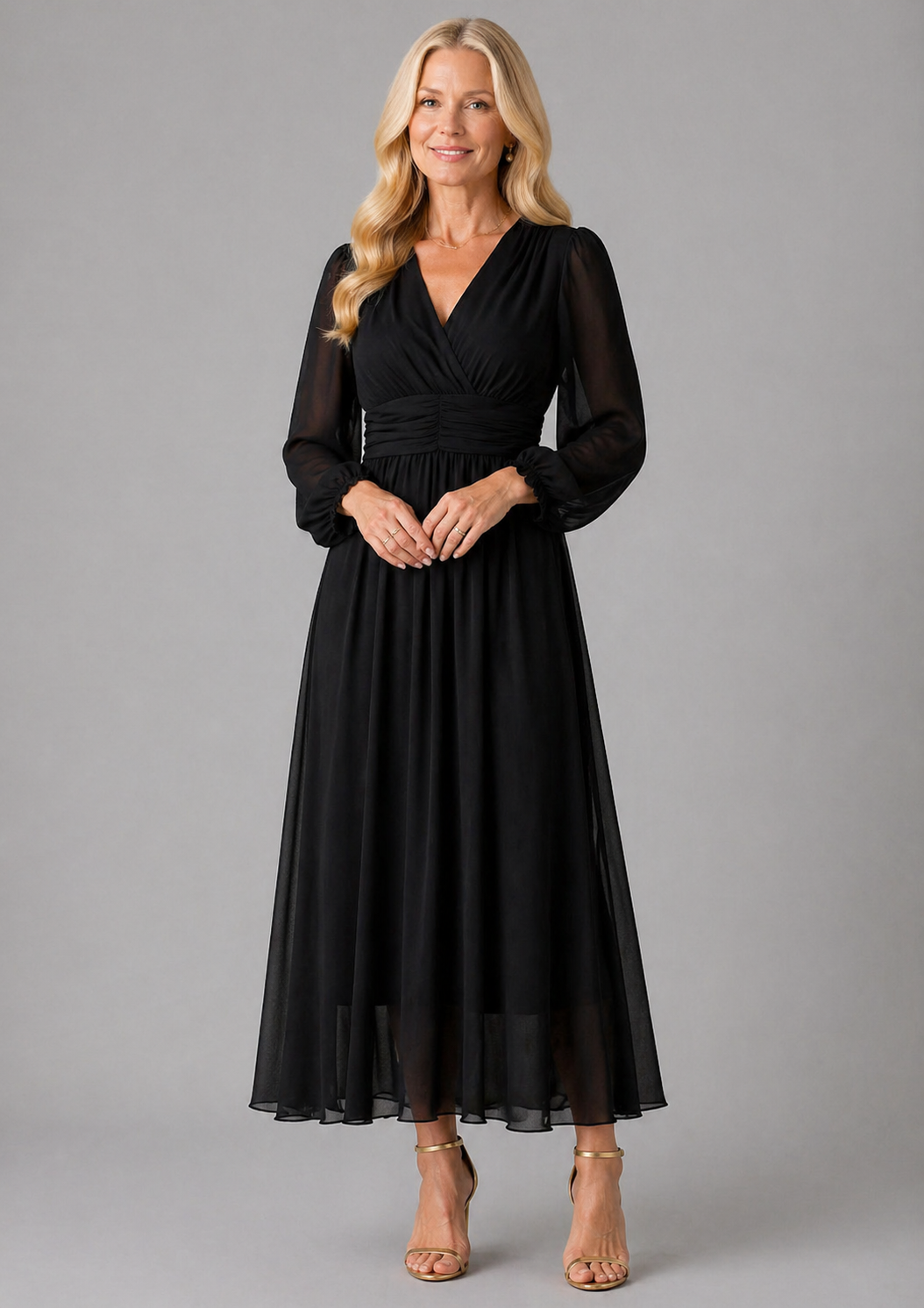 Susan | Elegant Wrap Dress