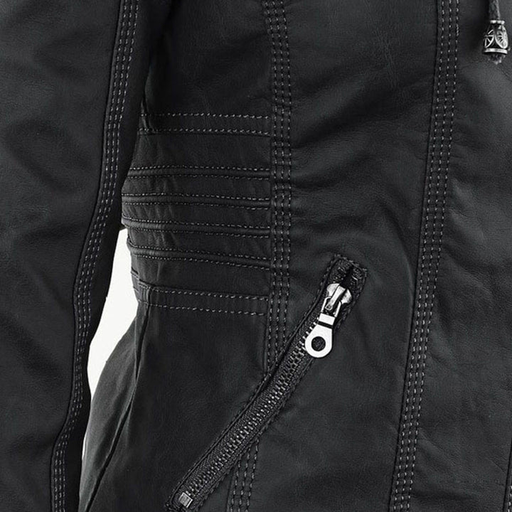 Esmé™ | Hooded Moto Jacket