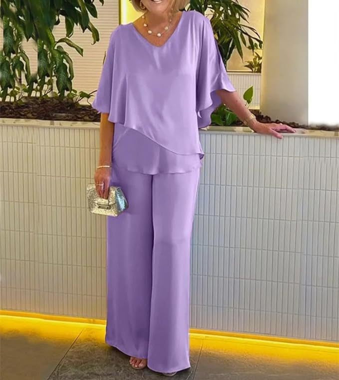 Martha™ | Comfortable set with wide legs