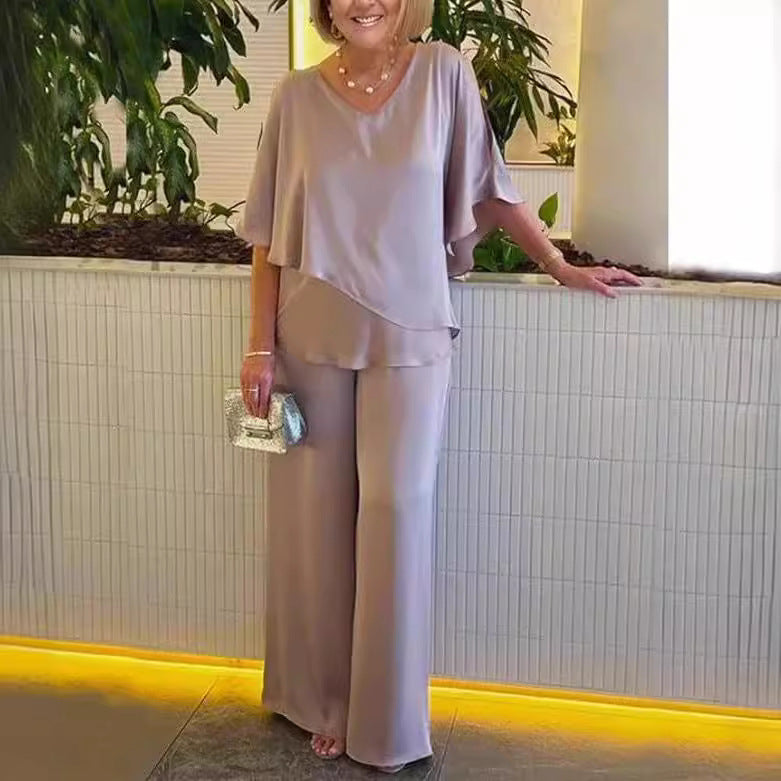 Martha™ | Comfortable set with wide legs