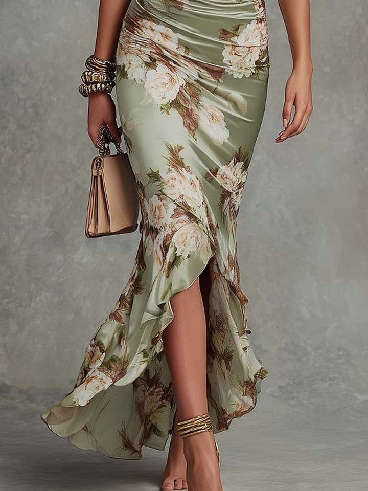 ANASTASIA | Long  Dress with Floral Print