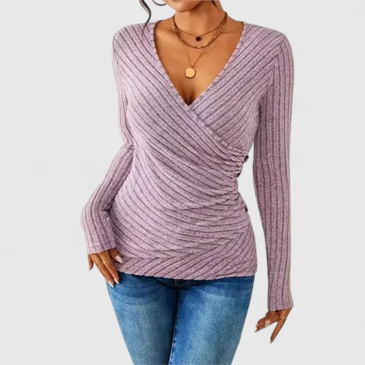 Jamie | Elegant Tucking Top
