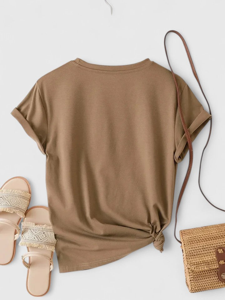 Jamie | Comfortable Short Sleeve T-Shirt.