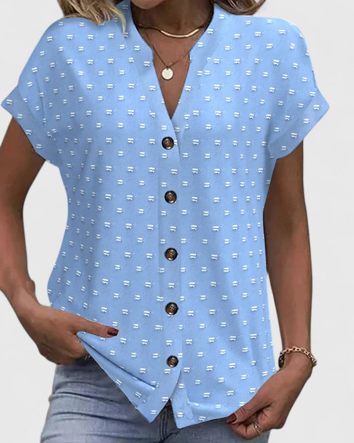 Jamie | Comfortable V-Neck Shirt