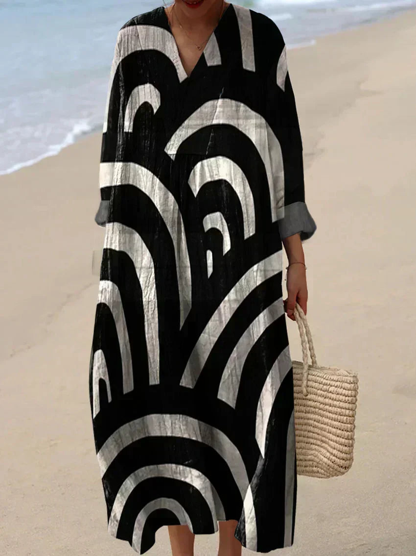 Cynthia™ | Summer Breeze Printed Dress