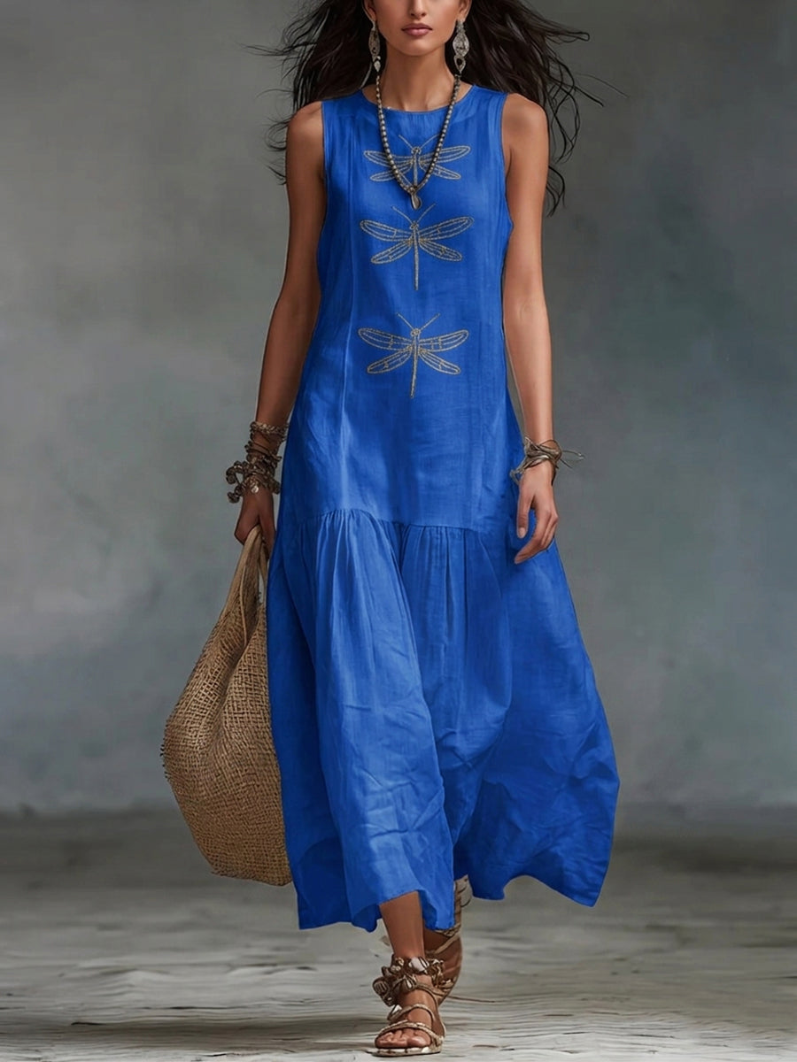 Geneva - Sleeveless Maxi Dress