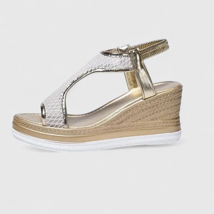Calista | Mesh Platform Comfort Sandals