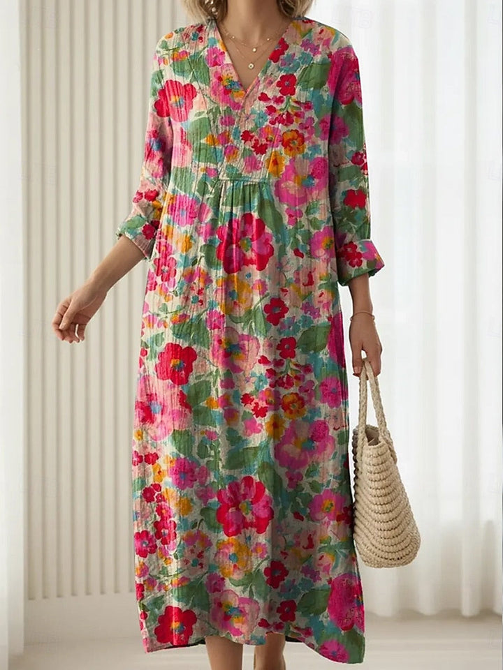 Elsie | Casual Midi Dress for Everyday Wear