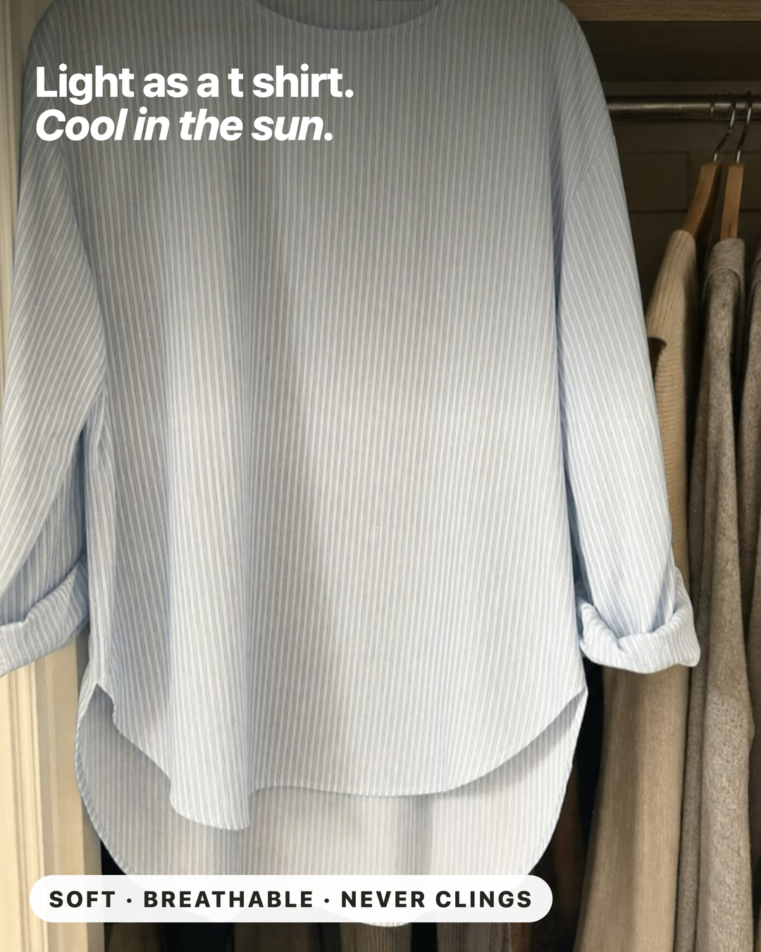 Rhea | Trendy Striped Blouse