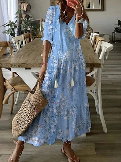 Michaela™ | Boho Tummy Coverage Dress
